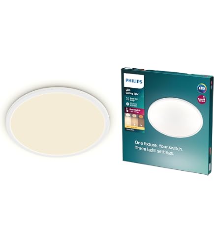 Indoor LED ceiling light PHILIPS - EyeComfort - 34 cm - 14W - 1100
