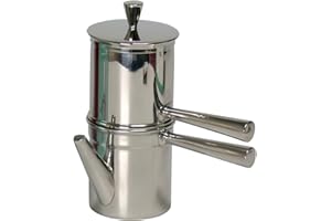 ILSA Caffettiera Napoletana in acciaio inox 18/10 tazze 6