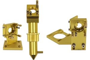 FONLAND K40 Testa laser CO2 Set per macchina da taglio per incisione laser serie K40 Diametro lente 12/18/20mm Lunghezza focale 50,8mm Specchio 20mm