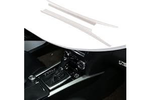 DIYUCAR 2 piezas de calcomanías de bricolaje para Benz Clase C W204 C180 C200 C260 2007-2013 para decoración lateral de cambio de marchas