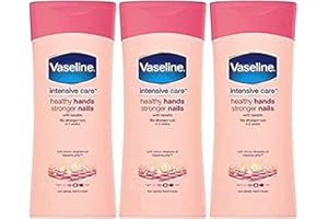 Vaseline 3 x Crema de Manos Cuidado Intensivo Manos y Uñas 200 ml