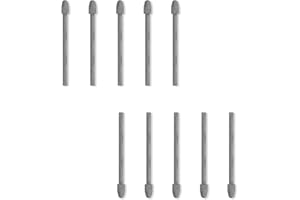 HUION 10 Pack Uppgraded Replacement Pen nibs PN05F, Black, Compatible with HUION Pen Stylus PW517 Suitable for Graphics Drawing Tablet KD200, Kamvas 13, Kamvas 22, Kamvas Pro 13(2.5K), Pro 24(4K)