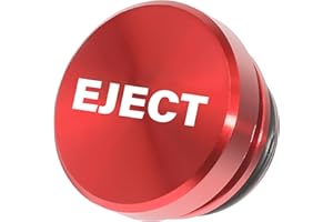 Flaconi Copertura Accendisigari Per Auto,Accessori Interni Per Auto,Copertura Per Spina Accendisigari Per Auto,Copertura Accendisigari In Alluminio,Universale Per La Maggior Parte Dei Auto (Eject)