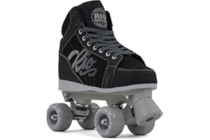 STATESIDE Rio Roller Lumina Adults Patines, Adultos Unisex, Black/Grey (Multicolor), 40.5