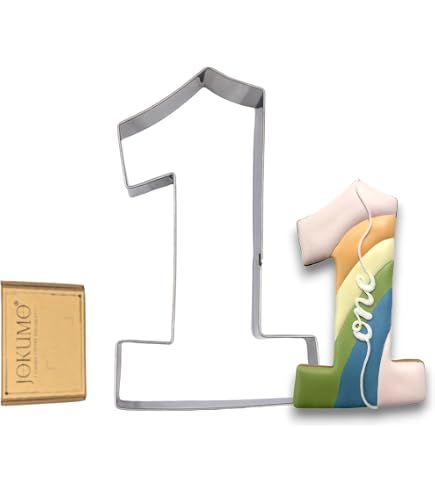 Number 70 Cookie Cutter – 3 Sizes Available – Plastic Biscuit & Fondant Cutter By Naps3D