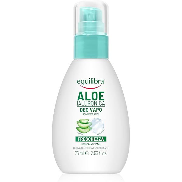 Omia Deo Vapo Eco Bio – Aloe Vera Deo Ohne Aluminium, 24h Frische, Für Starkes Schwitzen, 75 Ml
