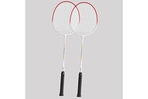 F Fityle Ensemble de Raquettes de Badminton Raquettes de Badminton pour Adultes et Ensemble de Badminton léger pour Les de Plage de Gymnase