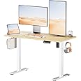 SOHOMACH Electric Standing Desk - Adjustable Height with Memory Preset, 120 x 60 cm Ergonomic Design Home Office Standing Desk
