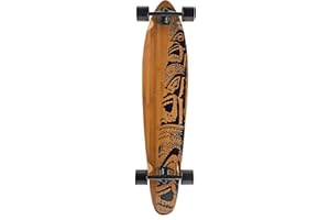 Jucker Hawaii - Cruiser Makaha - Longboard Pintail Bamboo en 6 variantes