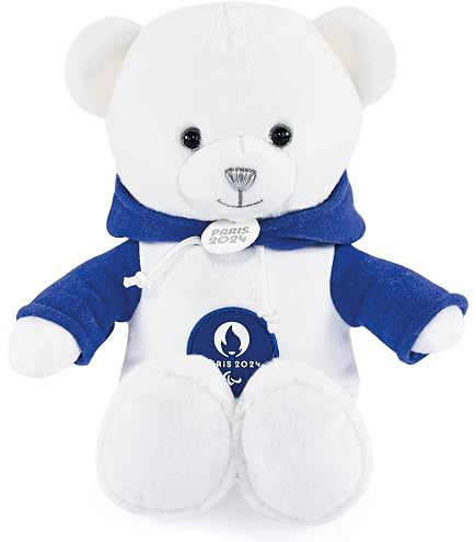 Porte-clés Peluche Ours Marinier Tour Eiffel DOUDOU ET COMPAGNIE | 14 Cm | Collection Amour De Paris | Cadeau Souvenir - 7