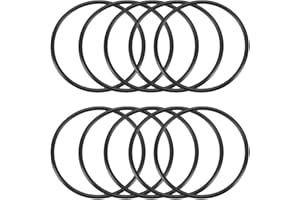 UXCELL sourcingmap Nitrile Rubber O-Rings 54mm OD 49mm ID 2.5mm Width, Metric Sealing Gasket, Pack of 10