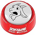 Screaming Goat Button | Gag Gifts for Men and Women | Screaming Goat Desk Toy Talking Button with a Funny Goat Scream | The Original Goat Scream