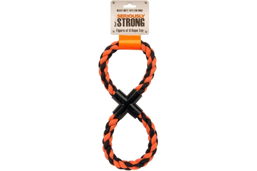 Petface (Seriously Strong by Petface) Figure of 8 Rope Dog Toy