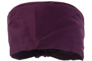 PRETYZOOM Peeling Kappe OP Haube Chirurgische Kappe Baumwolle Runde Scrub Cap Krankenschwester Cap Medical Cap für Frauen Männer Ärzte Zahnärzte Küche Rosa