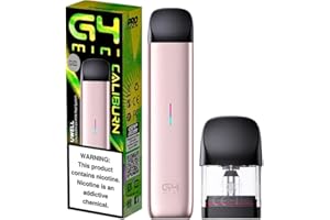 SURVIVAL BOYZ Uwell Caliburn G4 Mini Vape Kit (Bright Pink) - 12 Colours to choose from - 35W /1100mAH 58 Min Full Charge, Top Filling Pod, Compatible will all Uwell Caliburn G3 and G4 Pods - No Nicotine