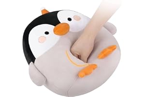 GAGAKU Plüschkissen 30cm Plüschtier Kuscheltie für Kinder Erwachsene süßes Stofftier Geschenk für Geburtstag Jahrestag (Im Dunkeln leuchtende Pinguine)