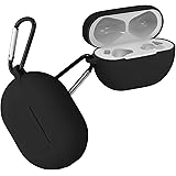 kwmobile Protective Case Compatible with Huawei FreeBuds Pro - Headphones - Silicone Case Cover Black