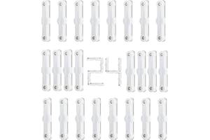 FILLIS Imanes para Mosquiteras, 24 Piezas Tiras Magnéticas Clips Magnéticos Clips Autoadhesivos para Mosquiteras de Ventanas Sin Taladrar Fijación para Mosquiteras Mosquiteras de Ventanas Insect Screens