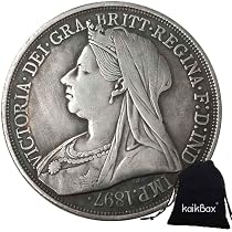 Morgan Silver Dollar 1830 – Réplique Ancienne Plaquée Argent 925, Pour Collectionneurs