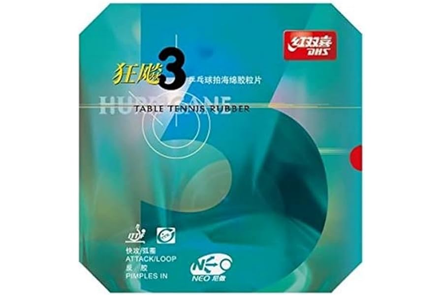 DHS Hurricane Neo 3 Table Tennis Rubber