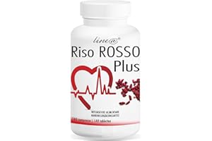 LINE@DIET Riso Rosso Plus Lineadiet – integratore alimentare a base di riso rosso fermentato – 180 compresse per 6 mesi di fornitura – 97 mg di riso rosso – prodotto in Italia