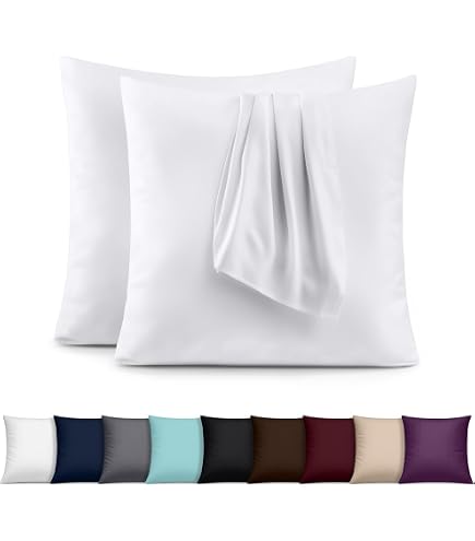 Blanrêve - Set Di 2 Cuscini Quadrati 60x60 Cm, Imbottitura In Fibra Cava Siliconata Riciclata, Morbido, Ipoallergenico, Lavabile In Lavatrice - 2