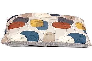 Danish Design Colour Block Hypoallergenic Silver Grey Dog/Puppy Deep Duvet Cover Medium (Cover Only)