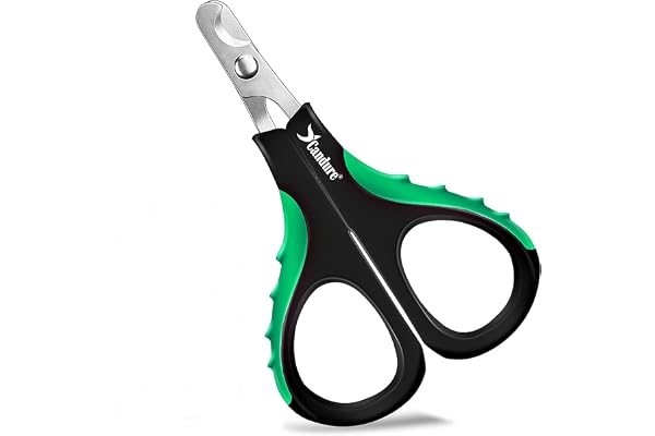Candure Chat Coupe-Ongles Les Ciseaux Pour Les Professionnels- Animal De Compagnie Soins Des Griffes Coupe Ongle Pour Les Chats, Chiens, Lapins, Des Oiseaux Et Petits Animaux