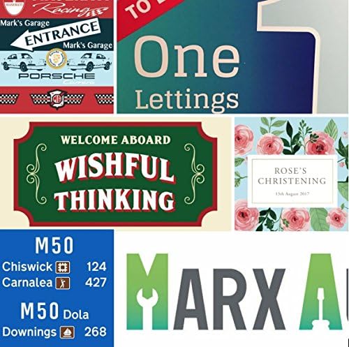 Custom/Personalised Sign or Banner - Vinyl PVC - Interior or Exterior - Any Event/Occasion - Gift - Wall Art - Graphic Design