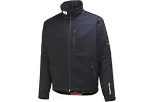Helly Hansen Men's Crew Midlayer Jacket – Waterproof Marine Jacket with Fleece Lining and Quick-dry Finish