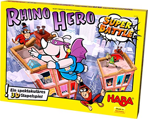 Rhino Hero Super Battle: ¡El juego de construcción más divertido para toda la familia!