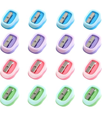 12 Pezzi Temperamatite Tempera Matite Temperino Gelato Bambini Scuola