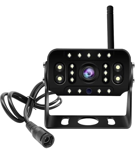 Fotocamera Reverse Per Autoradio URVOLAX UR90A - Telecamera Per Retromarcia, Collegamento Facile, Visione Posteriore