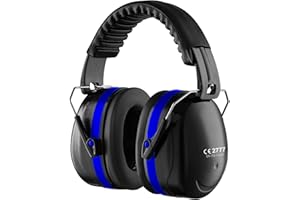 SHOCHX Gehörschutz für Erwachsene, SNR 33dB -Geräuschstündungskopfhörer für Schüsse, Hörschutz -Ohrschützer, sensorische Kopfhörer, Ohrhörer für Autismus, DIY, Mähen, Konstruktion