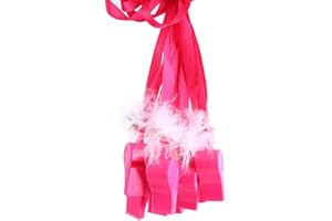 COXZD 10 silbatos para fiestas de gallina y silbato de plumas