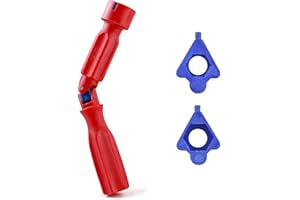 Newsmy Toilet Seat Spanner Plumbing Tools Toilet Seat Fitting Tool Installation Attachment (1 Pc)