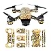 Price comparison product image Hzjundasi Body+Arm+Controller+3*Battery Waterproof 3M Sticker Decal Sunscreen Decal Skin Set for DJI Spark Drone Model KU02
