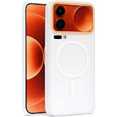 Fenza Xiaomi 17 Pro Max Uyumlu MagSafe G&uuml;&ccedil;l&uuml; Manyetik Kamera Korumalı İnce ve Darbe Dayanıklı Kılıf - (Beyaz)