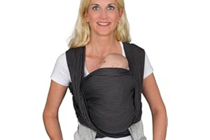 Hoppediz, fascia porta-bebè con istruzioni per legatura
