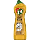 Cif Krem Y&uuml;zey Temizleyici Altın Işıltısı Amber Kokulu 750 ml