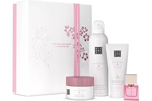 ‎RITUALS RITUALS Geschenkset The Ritual of Sakura, Medium – Geschenkbox mit Produkten für die Körperpflege mit Reismilch und Kirschblüten
