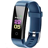 Fitness Tracker con cardiofrequenzimetro, IP67, impermeabile, braccialetto fitness tracker attività, monitoraggio del sonno, 