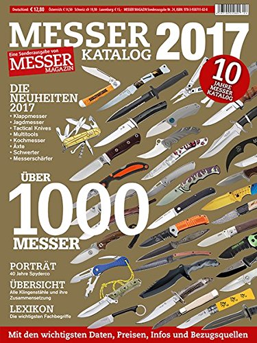 MESSER KATALOG 2017: Eine Sonderausgabe von MESSER MAGAZIN
