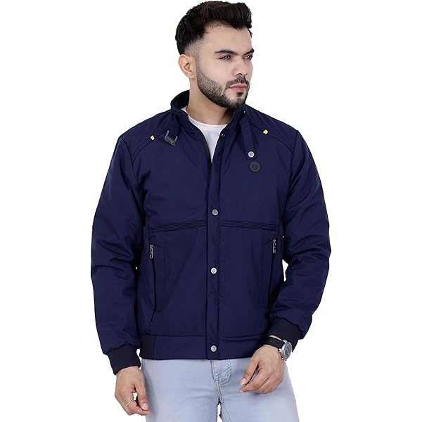 Buy ZV Upper Navy jacket for man. (IN, Alpha, M, Regular, NAVY