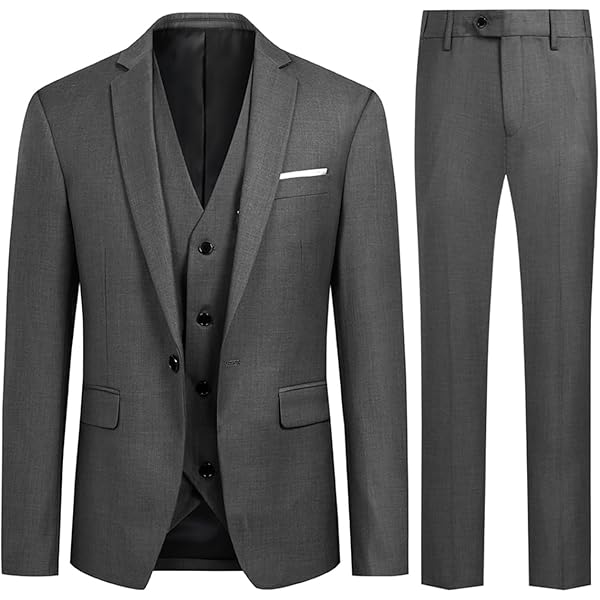 Santos Premium Heren 3-delig Pak Bordeaux Rood Patroon