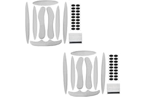 YXHZVON Zestaw uniwersalnych poduszek na kask rowerowy, 2 sztuki, miękka wyściółka z pianki do kasku rowerowego, motocyklowego, wewnętrzna wyściółka, akcesoria dla dzieci, kolor szary