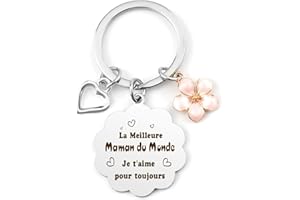RGHSZ Cadeau Fete Des Meres,Cadeau Maman,Cadeaux Fete Des Mere,Cadeaux Maman,Porte Clé Maman,Cadeau Pour Maman Pas Cher,Cadeau Naissance Maman,Future Maman