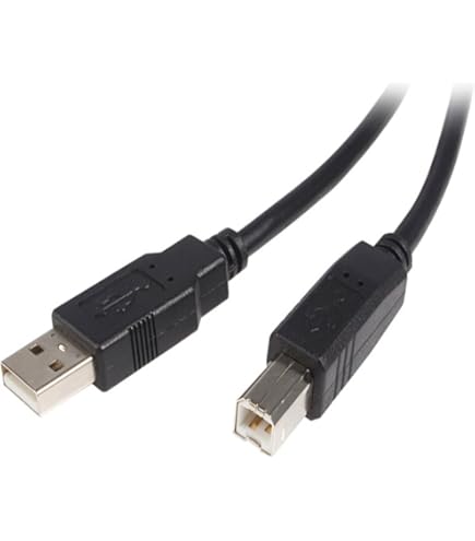 Cable Imprimante USB 2.0 Vers USB-C (1 Mètre