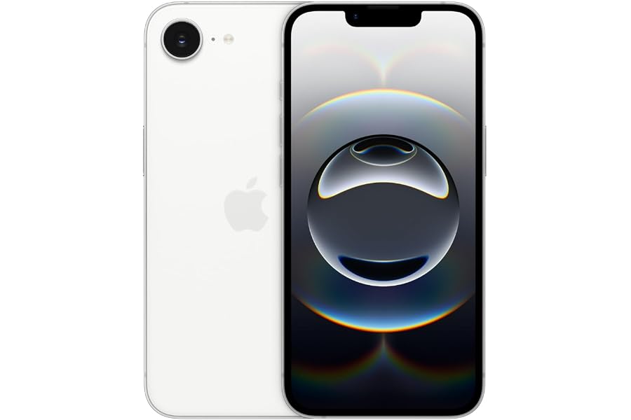 Apple iPhone 16e, 256GB, Weiß (Generalüberholt)