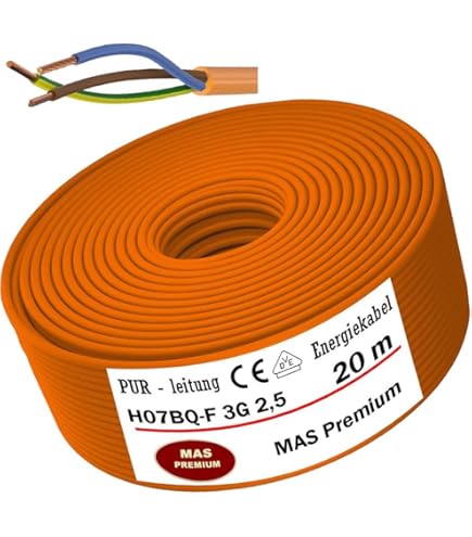 MAS Premium 5-250 m siliconen kabel, aansluitkabel, siliconen kabel, saunakabel, SIHF-J, 5 x 1, fijn draads flexibel voor apparaten met hoge temperatuureffecten (10 m MAS Premium 5-250 m siliconen kabel, aansluitkabel, siliconen kabel, saunakabel, SIHF-J, 5 x 1, fijn draads flexibel voor apparaten met hoge temperatuureffecten (10 m